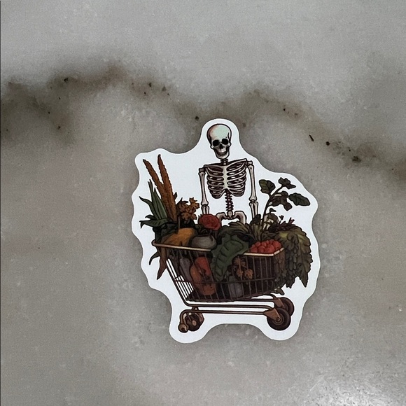 Colorful Skeleton Sticker Set - Picture 5 of 8